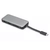 DIGITUS USB-C Travel Docking Station, 7-Port - HDMI / 2x USB-A 3.2 Gen 1 / GbE / SD / MicroSD - 100W USB-C Power Delivery