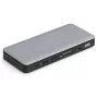 Stacja dokująca DIGITUS USB-C, 11-portowa - 2x HDMI / DP / 2x USB-A 3.2 Gen 2 / USB-C 3.2 Gen 2 / GbE / SD / MicroSD / DC-Jack - maks. 150 watów / 3,5 mm