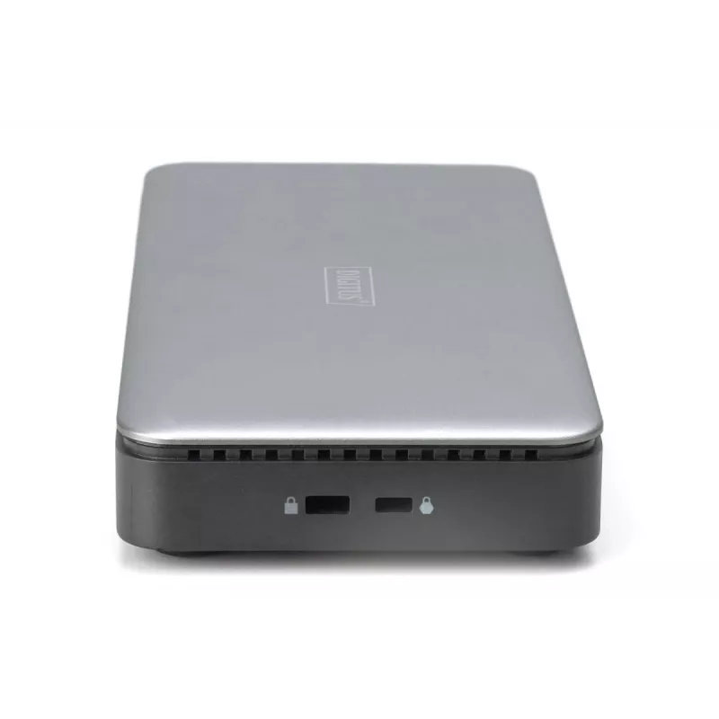 Stacja dokująca DIGITUS USB-C, 11-portowa - 2x HDMI / DP / 2x USB-A 3.2 Gen 2 / USB-C 3.2 Gen 2 / GbE / SD / MicroSD / DC-Jack - maks. 150 watów / 3,5 mm