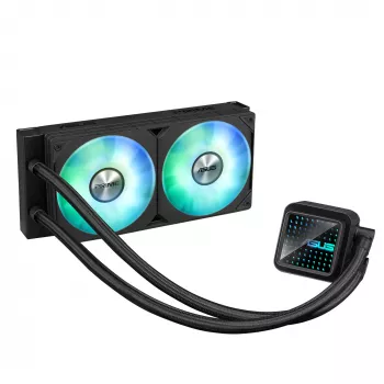ASUS Prime LC 240 ARGB Obudowa komputera Chłodzenie cieczą All-in-one 12 cm Czarny