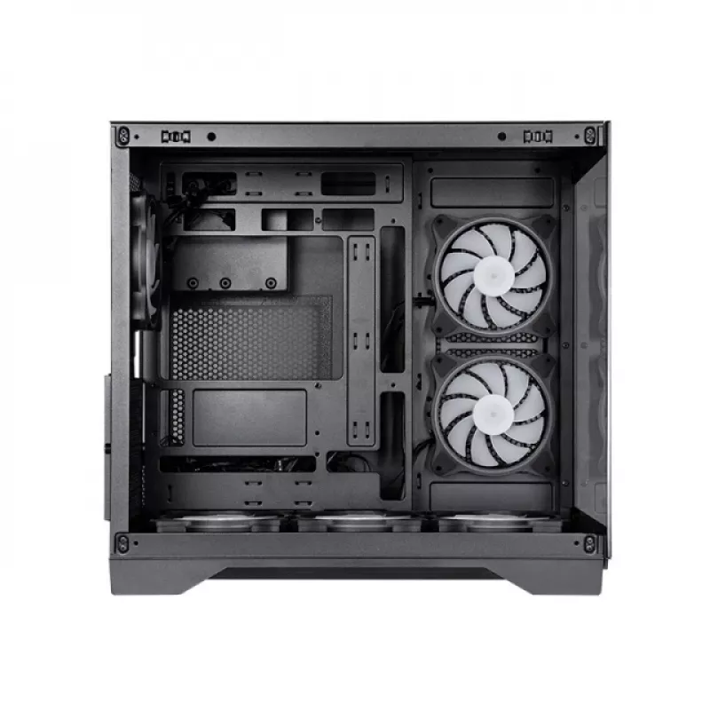 Chieftec Visio GM-30B-TG-OP Czarny Szkło Hartowane x 2 Cube Czarny