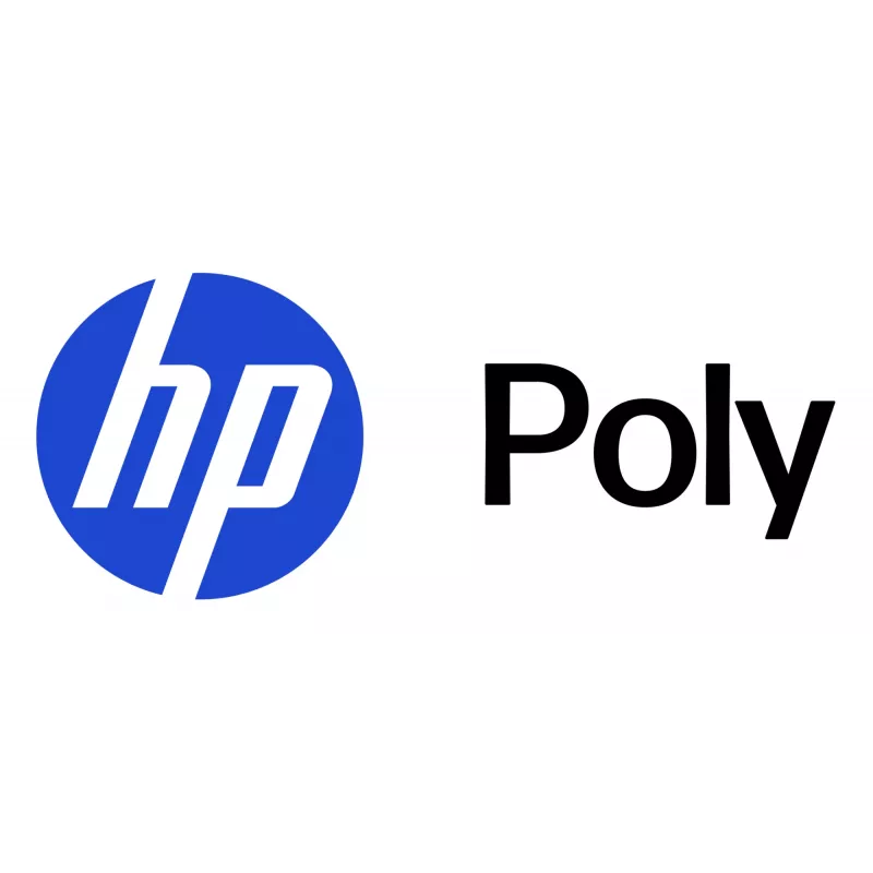 HP Poly 6 Pin QD headset to 4 Pin QD Audio Processor kabel (0.13M)