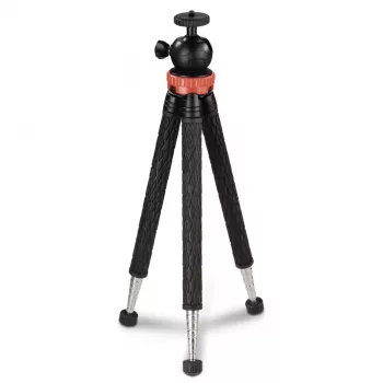 Hama Traveller Pro statyw Smartfon/Kamera sportowa 3 nóżki Czarny, Czerwony