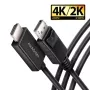 Axagon RVD-HI20C2 DisplayPort -> HDMI 2.0b kabel 1.8m, 4K/60Hz