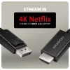 Axagon RVD-HI20C2 DisplayPort -> HDMI 2.0b kabel 1.8m, 4K/60Hz