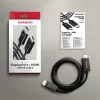 Axagon RVD-HI20C2 DisplayPort -> HDMI 2.0b kabel 1.8m, 4K/60Hz