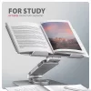 Axagon STND-LR Aluminiowa podstawka z obrotem 360° do laptopów 10″–17.3″. Regulowana wysokość i kąt.