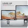 Axagon STND-LR Aluminiowa podstawka z obrotem 360° do laptopów 10″–17.3″. Regulowana wysokość i kąt.