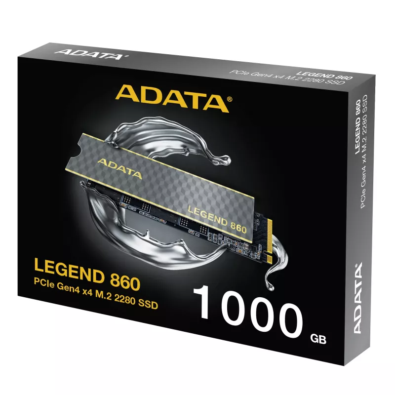 ADATA LEGEND 860 SLEG-860-1000GCS wewnętrzny dysk półprzewodnikowy 1 TB M.2 PCI Express 4.0 NVMe 3D NAND