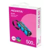 ADATA SC740 500 GB USB Type-C 3.2 Gen 2 (3.1 Gen 2) Czarny, niebieski