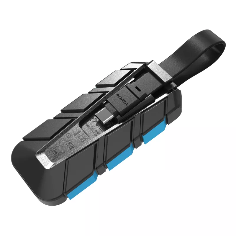 ADATA SC740 1 TB USB Type-C 3.2 Gen 2 (3.1 Gen 2) Czarny, niebieski