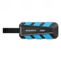 ADATA Externe SSD SC740 2TB Plug&Go niebieski 1050/1000 MIL.STD USB Type-C 3.2 Gen 2 (3.1 Gen 2) Czarny, Niebieski