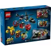 Zestaw konstrukcyjny LEGO City Zestaw kombinowany 60462 — Helikopter i wóz strażacki, 874 elementy, 3 minifigurki, wiek 7+