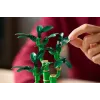 Dekoracyjny model rośliny LEGO Icons — LEGO 10344 Lucky Bamboo Botanical Collection, 325 elementów, wysokość 290 mm