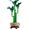 Dekoracyjny model rośliny LEGO Icons — LEGO 10344 Lucky Bamboo Botanical Collection, 325 elementów, wysokość 290 mm