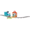 Zestaw kolejkowy dla dzieci LEGO DUPLO 10428 Big Interactive Community Train — duży interaktywny pociąg dla maluchów