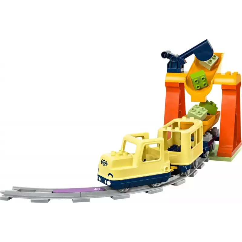 Zestaw kolejkowy dla dzieci LEGO DUPLO 10428 Big Interactive Community Train — duży interaktywny pociąg dla maluchów