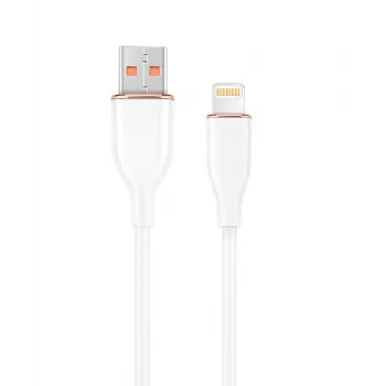 GEMBIRD Premium Silicon 8-Pin kabel Charging And Data kabel, 1.5m - Biały