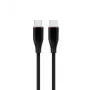 GEMBIRD Premium Silicon Type-C Power Delivery (PD) Charging & Data kabel, 1.5m - Czarny