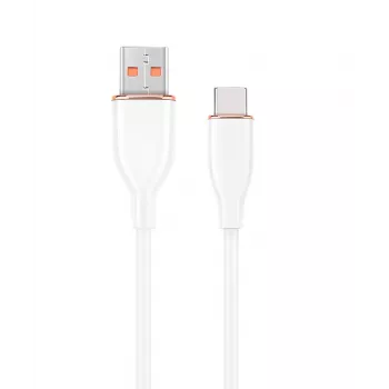 GEMBIRD Premium Silicon Type-C USB Charging And Data kabel, 1,5 m - biały