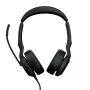 Jabra Evolve2 50 Zestaw słuchawkowy Przewodowy Nagłowny Biuro/Call center USB Type-C / USB Type-A Bluetooth Czarny