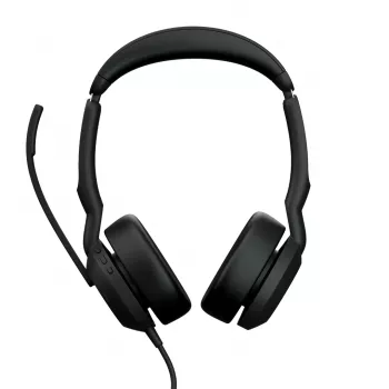 Zestaw słuchawkowy Jabra Evolve2 50 Przewodowy Wygłuszający Office/Call center USB typu C / USB typu A Bluetooth Czarny