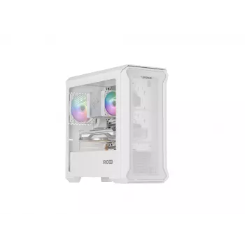 GENESIS Irid 503 Mini Tower Transparent, biały