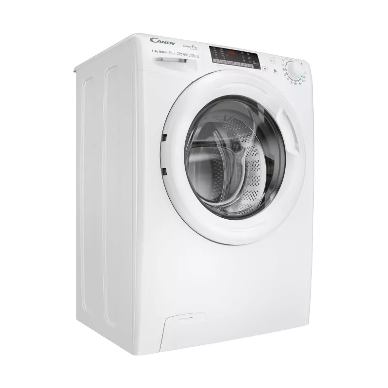 Pralko-suszarka Candy Smart Pro COW 4644TWM6/1-S Wolnostojąca Ładowana od przodu Biała