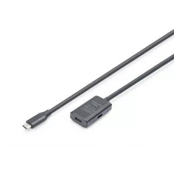 Aktywny przedłużacz USB-C DIGITUS - 5G USB 3.2 Gen1 USB-C - USB-C (M/Ż) - 5m