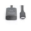 Aktywny przedłużacz USB-C DIGITUS - 5G USB 3.2 Gen1 USB-C - USB-C (M/Ż) - 5m