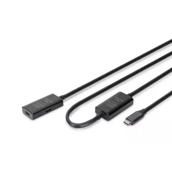 Aktywny przedłużacz USB-C DIGITUS - 5G USB 3.2 Gen1 USB-C - USB-C (M/Ż) - 10m