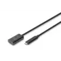 Aktywny przedłużacz USB-C DIGITUS - 10G USB 3.2 Gen2 USB-C - USB-C (M/Ż) - 5m