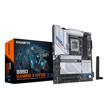 Płyta główna GIGABYTE B860 GAMING X WIFI6E - procesory Intel Core Ultra, 12+1+2+1 faz VRM, do 9066MHz DDR5, 1xPCIe 5.0 + 2xPCIe 4.0 M.2, 2.5GbE LAN, WIFI 6E, USB4