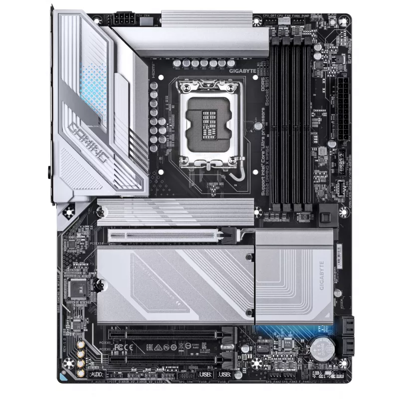Płyta główna GIGABYTE B860 GAMING X WIFI6E - procesory Intel Core Ultra, 12+1+2+1 faz VRM, do 9066MHz DDR5, 1xPCIe 5.0 + 2xPCIe 4.0 M.2, 2.5GbE LAN, WIFI 6E, USB4
