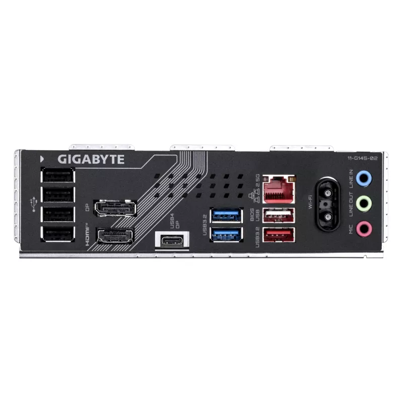 Płyta główna GIGABYTE B860 GAMING X WIFI6E - procesory Intel Core Ultra, 12+1+2+1 faz VRM, do 9066MHz DDR5, 1xPCIe 5.0 + 2xPCIe 4.0 M.2, 2.5GbE LAN, WIFI 6E, USB4