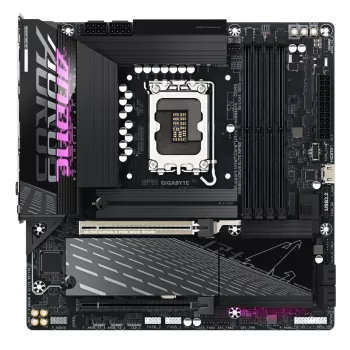 Płyta główna GIGABYTE B860M AORUS ELITE WIFI6E - procesory Intel Core Ultra, 12+1+2+1 faz VRM, do 9200MHz DDR5, 1xPCIe 5.0 + 2xPCIe 4.0 M.2, 2.5GbE LAN, WIFI 6E, Thunderbolt