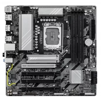 Płyta główna GIGABYTE B860M DS3H WIFI6E - procesory Intel Core Ultra Series, 5+1+2+1 faz VRM, do 9066MHz DDR5, 1xPCIe 5.0 + 1xPCIe 4.0 M.2, 2.5GbE LAN, WIFI 6E, USB 3.2 Gen 2