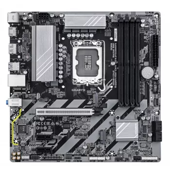 Płyta główna GIGABYTE B860M D3HP - procesory Intel Core Ultra Series, 4+1+2+1 faz VRM, do 9066MHz DDR5, 2xPCIe 4.0 M.2, GbE LAN, USB 3.2 Gen 1