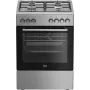 Kuchenka Beko FBE62130GXDN wolnostojąca Elektryczna Gazowa Czarna