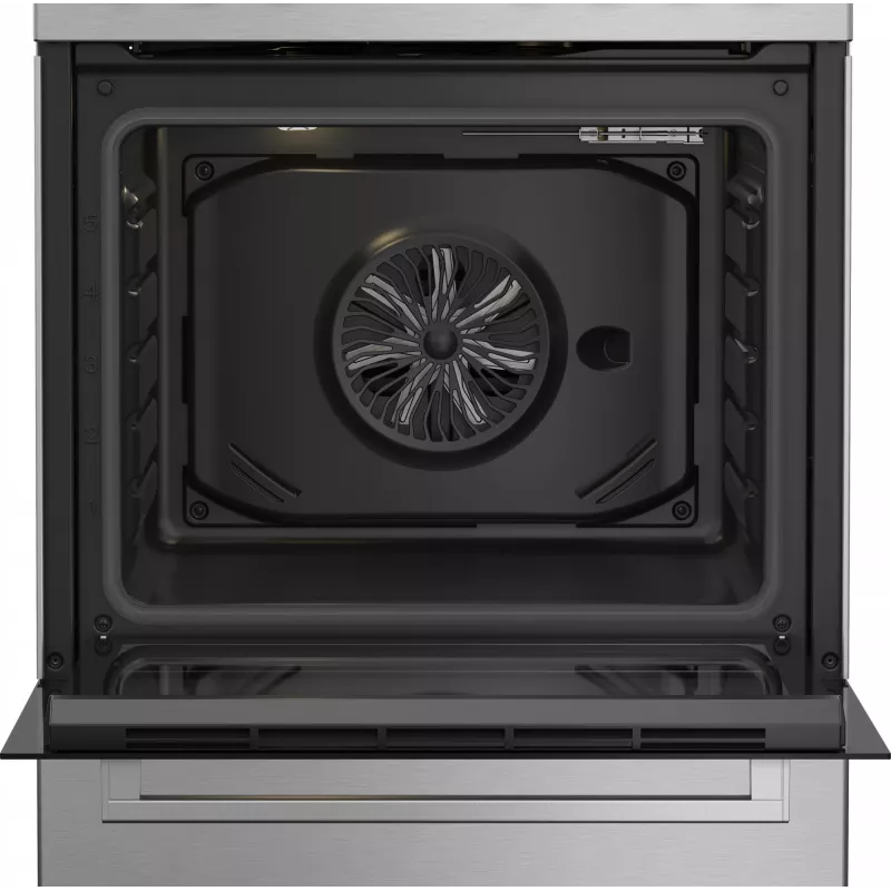 Kuchenka Beko FBE62130GXDN wolnostojąca Elektryczna Gazowa Czarna