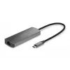Zestaw przedłużacza wideo DIGITUS USB-C - HDMI 4K/120Hz CAT6 30m