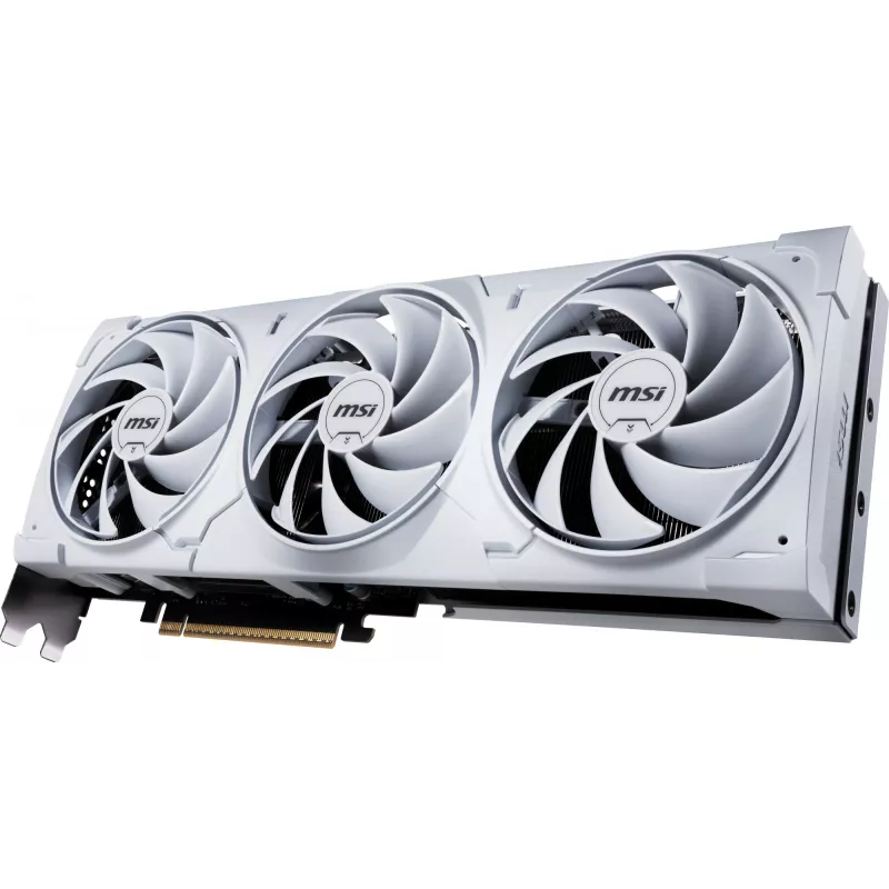 Karta graficzna MSI GeForce RTX 5080 16 GB GDDR7, PCIe 5.0, 256-bit, 303 mm, 360 W, 3xDP 1xHDMI, biała
