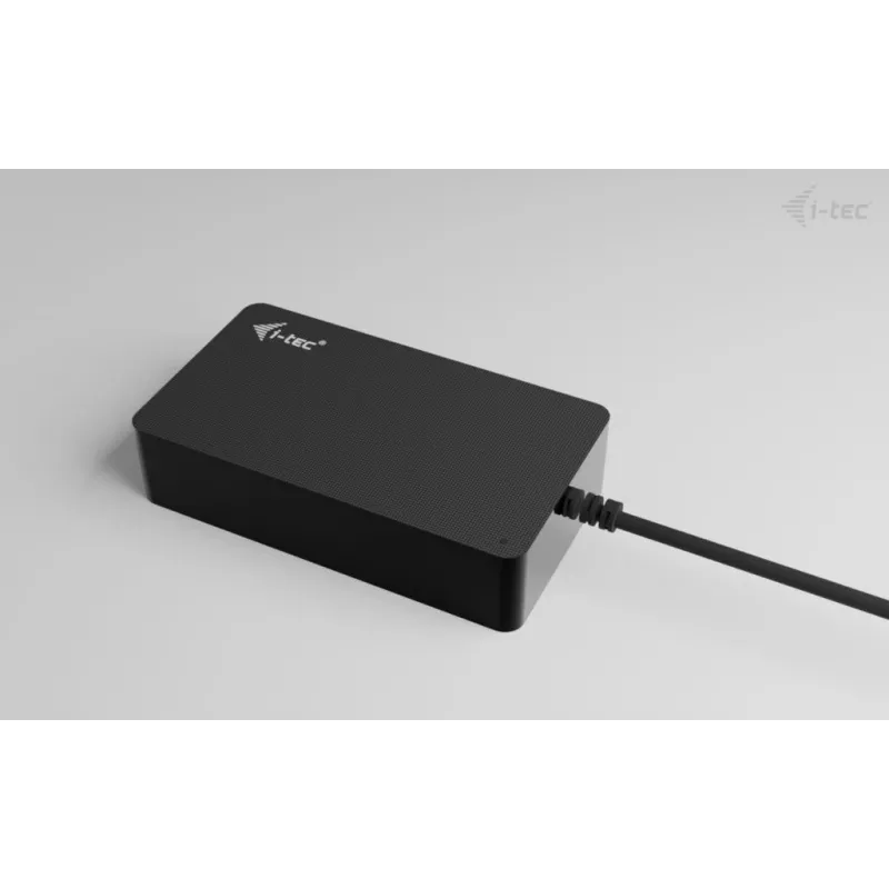 Uniwersalna ładowarka i-tec USB-C PD 3.1 140 W, wewnętrzna, AC, 28 V, 5 A, czarna
