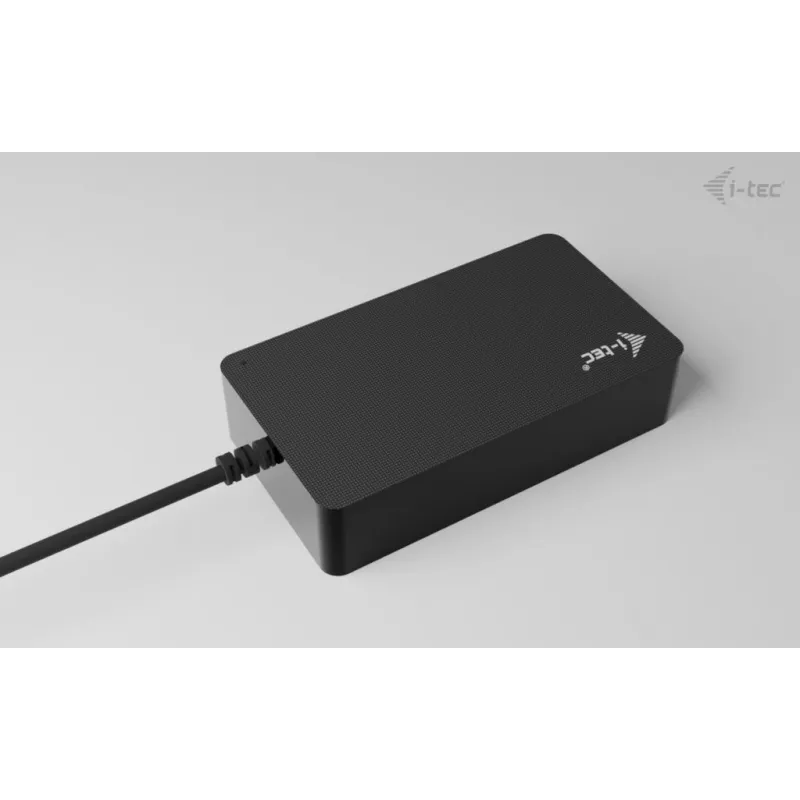 Uniwersalna ładowarka i-tec USB-C PD 3.1 140 W, wewnętrzna, AC, 28 V, 5 A, czarna