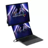 ASUS ZenScreen Fold OLED MQ17QH monitor komputerowy 43,9 cm (17,3 inch) 2560 x 1920 pikseli Quad HD Srebrny
