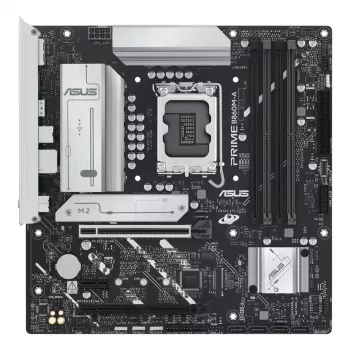 Płyta główna ASUS PRIME B860M-A-CSM — Intel B860, LGA 1851, micro ATX, DDR5, 4 DIMM, 256 GB, Ethernet 2.5 Gb, 4x SATA III, M.2, 1x PCIe x16
