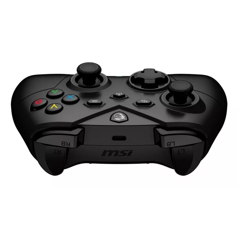 MSI FORCE GC300 WIRELESS Czarny USB 2.0 Gamepad Analogue PC