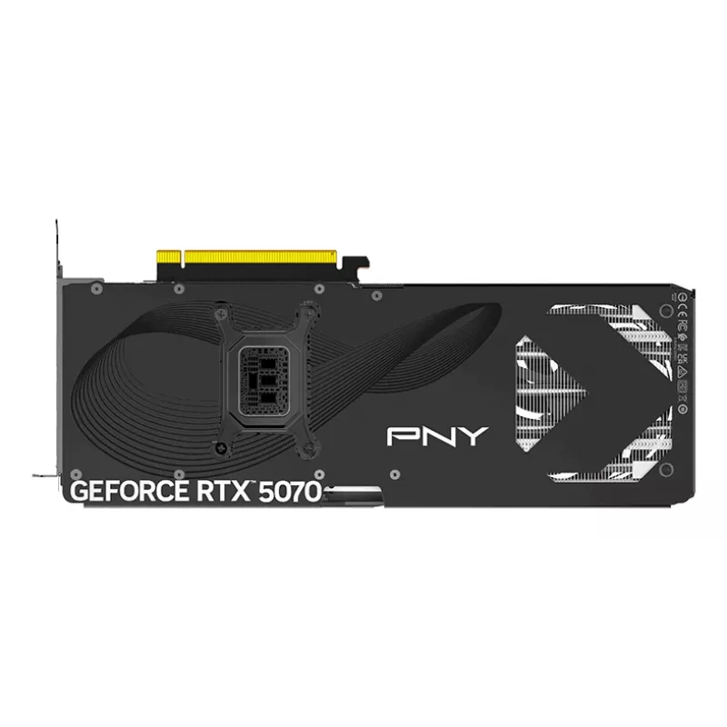 PNY GeForce RTX 5070 12 GB OC Triple Fan - 12 GB GDDR7 - DisplayPort 2.1b / HDMI 2.1b