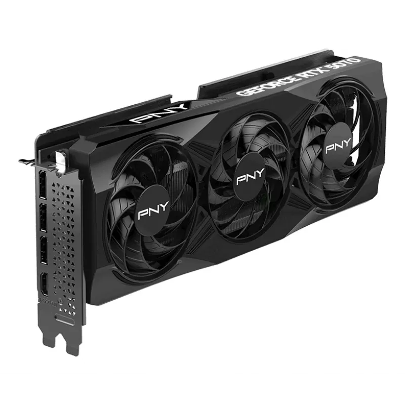 PNY GeForce RTX 5070 12 GB OC Triple Fan - 12 GB GDDR7 - DisplayPort 2.1b / HDMI 2.1b