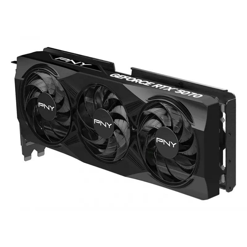PNY GeForce RTX 5070 12 GB OC Triple Fan - 12 GB GDDR7 - DisplayPort 2.1b / HDMI 2.1b